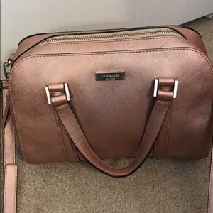 Rose Gold Kate Spade Purse
